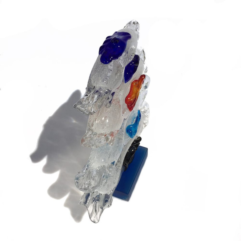 scultura decorativa idea regalo in vetro