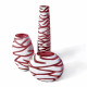 Set of decorative collectible vases