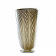 Glass gold vase classic