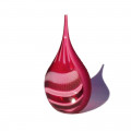 SOPHIA big drop shape pink vase