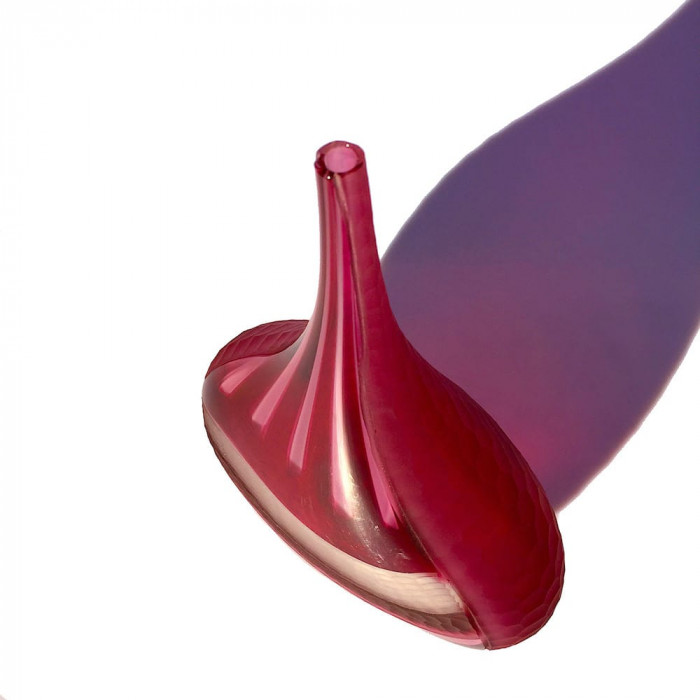 SOPHIA grande vaso rosa a forma di goccia