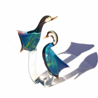 multicolored decorative modern animal sculpture