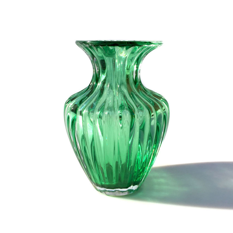 Vaso classico verde smeraldo