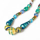Murano glass Necklace handcrafted beads 