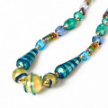 PESARO Collana colorata di perle veneziane