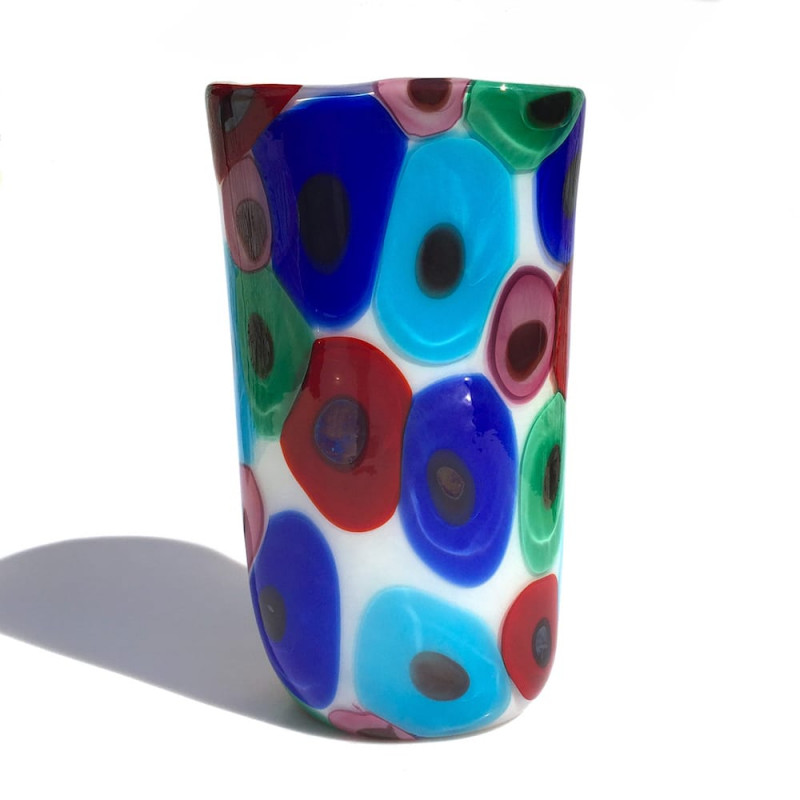 modern glass vase for home décor