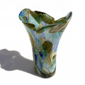 GENESIS green spotted modern vase