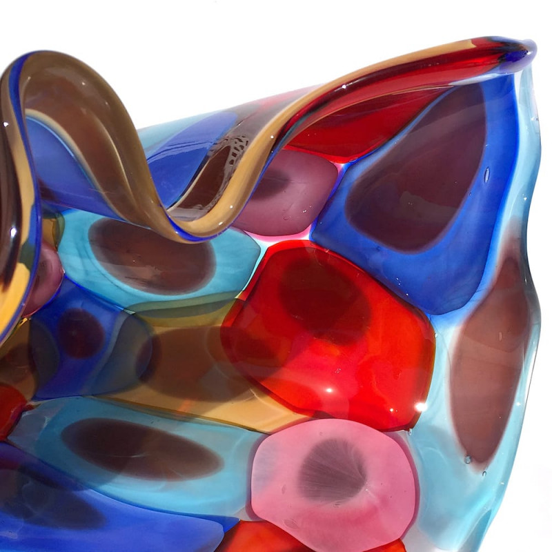 vaso moderno multicolore