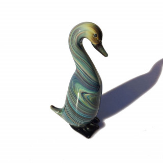 oca selvatica in vetro calcedonio