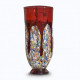 Vase venice red decorative