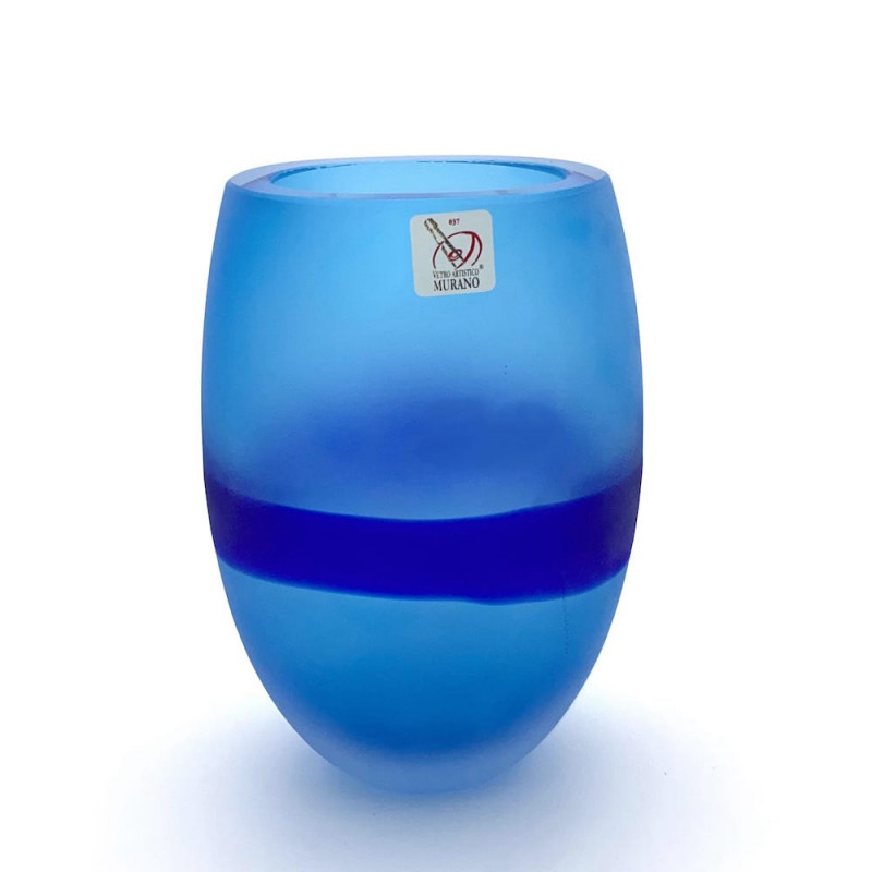 Murano glass modern vase