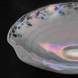 Ornamental blown-glass centerpiece gift idea