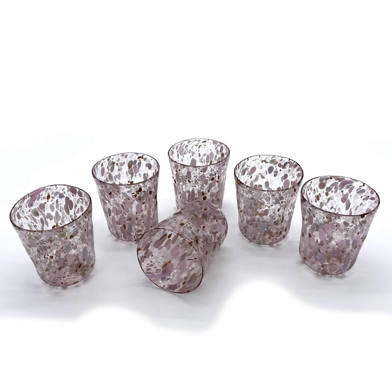 CASTELLO pink shaded drinking tumblers