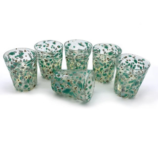 Murano drinking glasses set