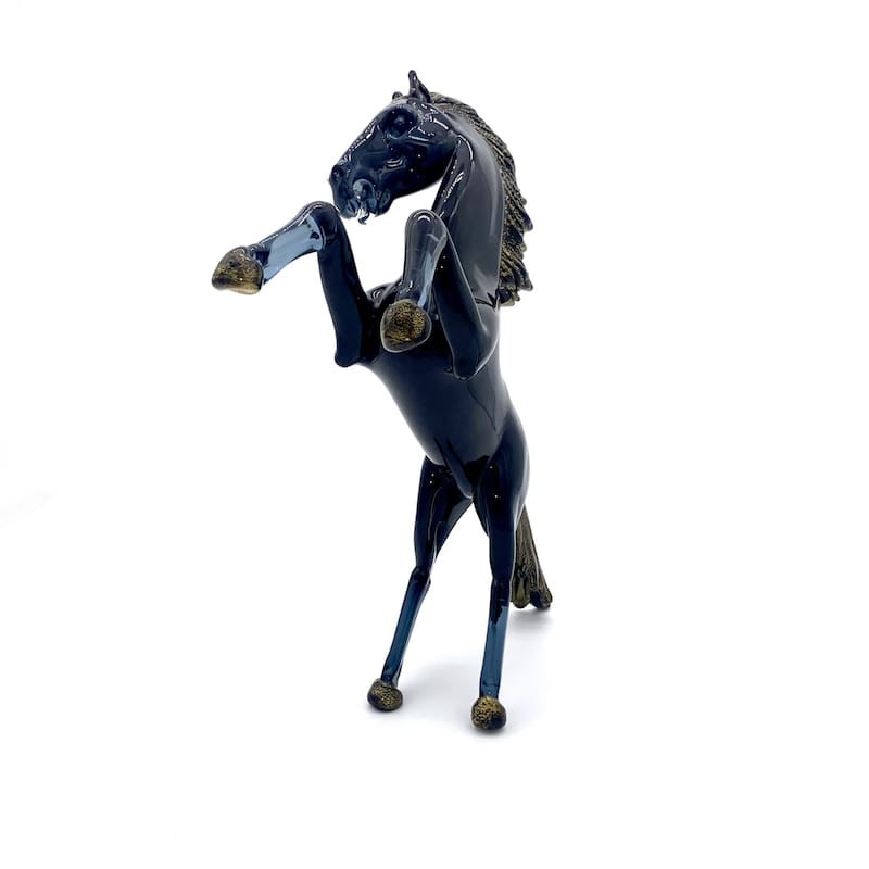 Elegante scultura di cavallo idea regalo