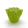 VIRERE Green decorative bowl “handkerchief-shaped”