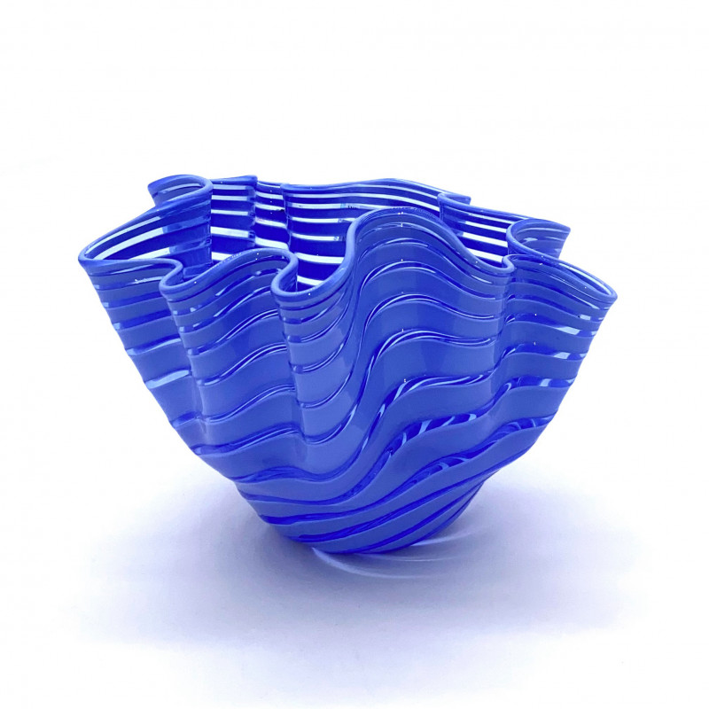 VINCA blue decorative bowl