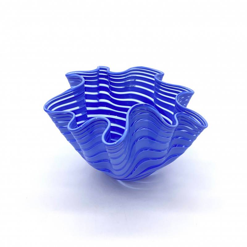 VINCA blue decorative bowl