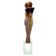 Murano Glass Statue Calcedony