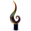 GALAXY handmade glass spiral shape