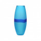 light blue murano vase