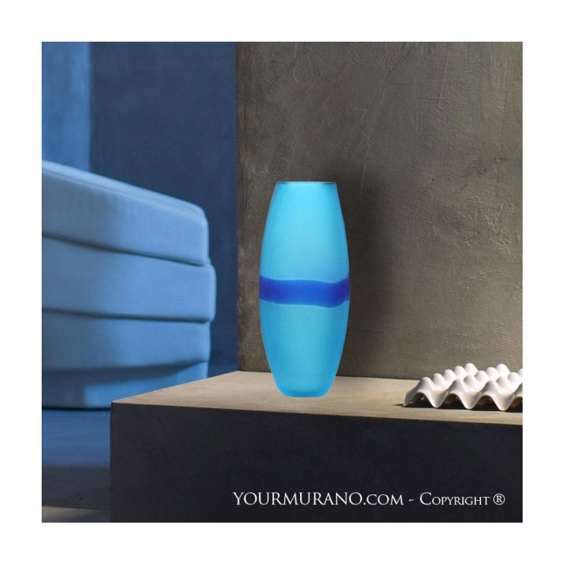blue vase interior decoration