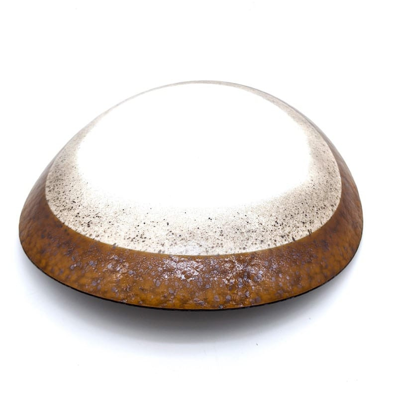 MAYA bronzed glass decorative plate