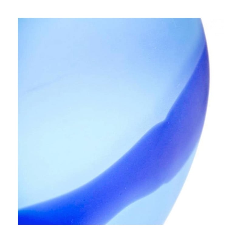 light blue sommerso vase 