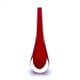 Murano Glass Red Vase