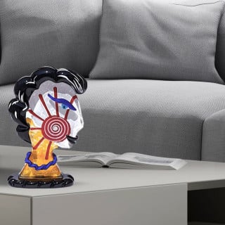 Head Sculpture Murano Glass