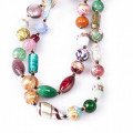 CATERINA CORNARO Classic Murano glass beads necklace