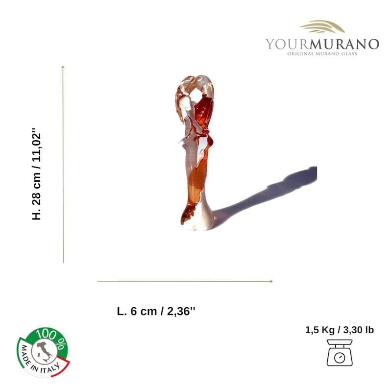 scultura coppia di amanti dimensioni