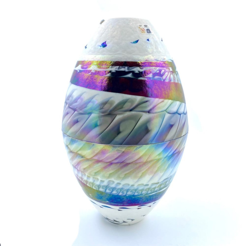 ZAIRE authentic Murano glass vase