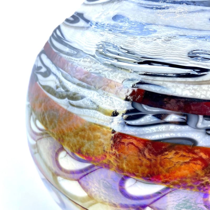 modern artistic glass vase
