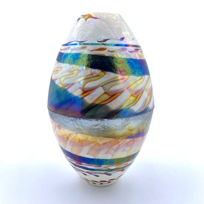 Vaso Vetro di Murano Urna