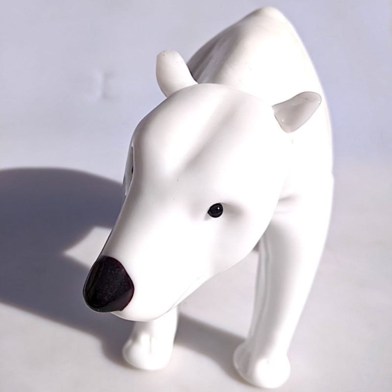 Scultura in vetro soffiato arredo casa