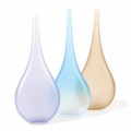BRINA 3 PCS Colored modern design glass vases