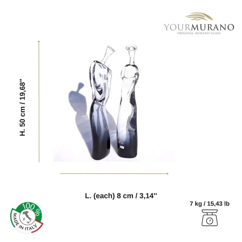 scultura di figure umane dimensioni