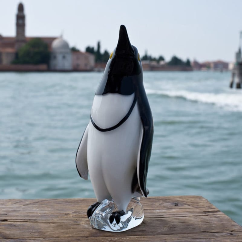 Blown-glass sculpture home décor