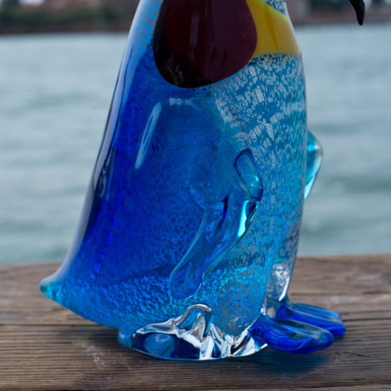 Scultura in vetro soffiato arredo casa