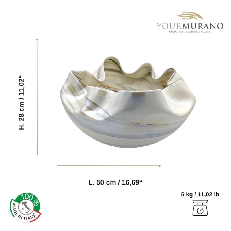 Centrotavola vetro di Murano