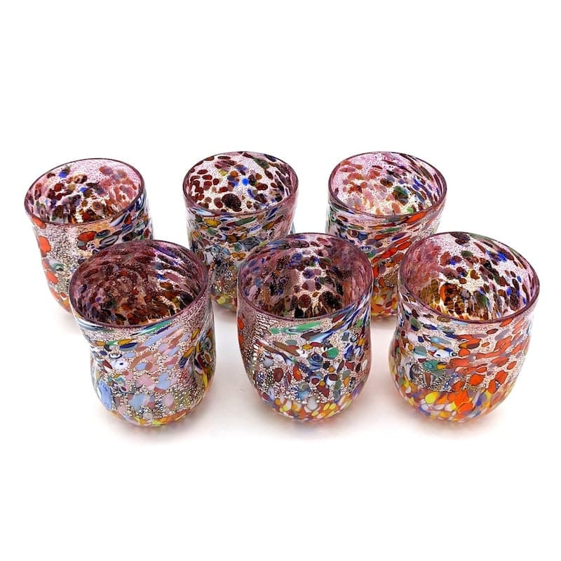 Murrine Multicolore e Argento