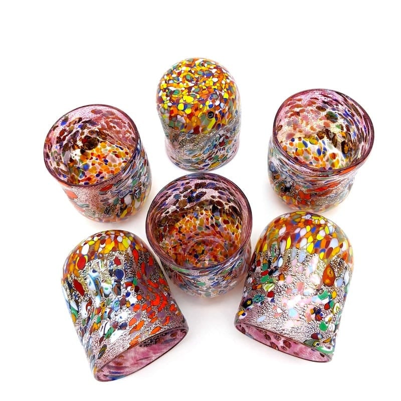 Set di Bicchieri Rosa