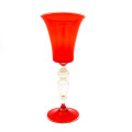 SUMMERTIME red decor goblet
