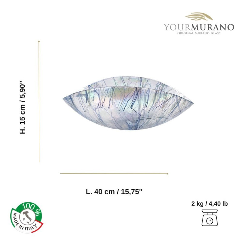 ARTICO Murano Glass Bowl for Home Decor