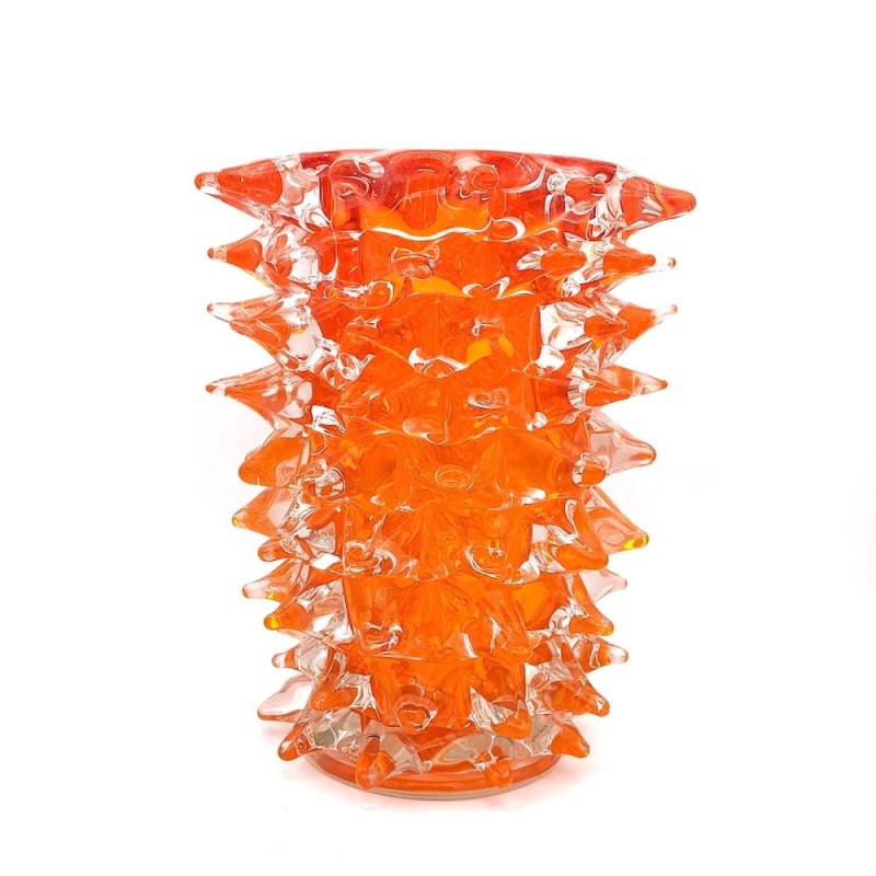 SUNSET Modern Orange Made in Italy Vase