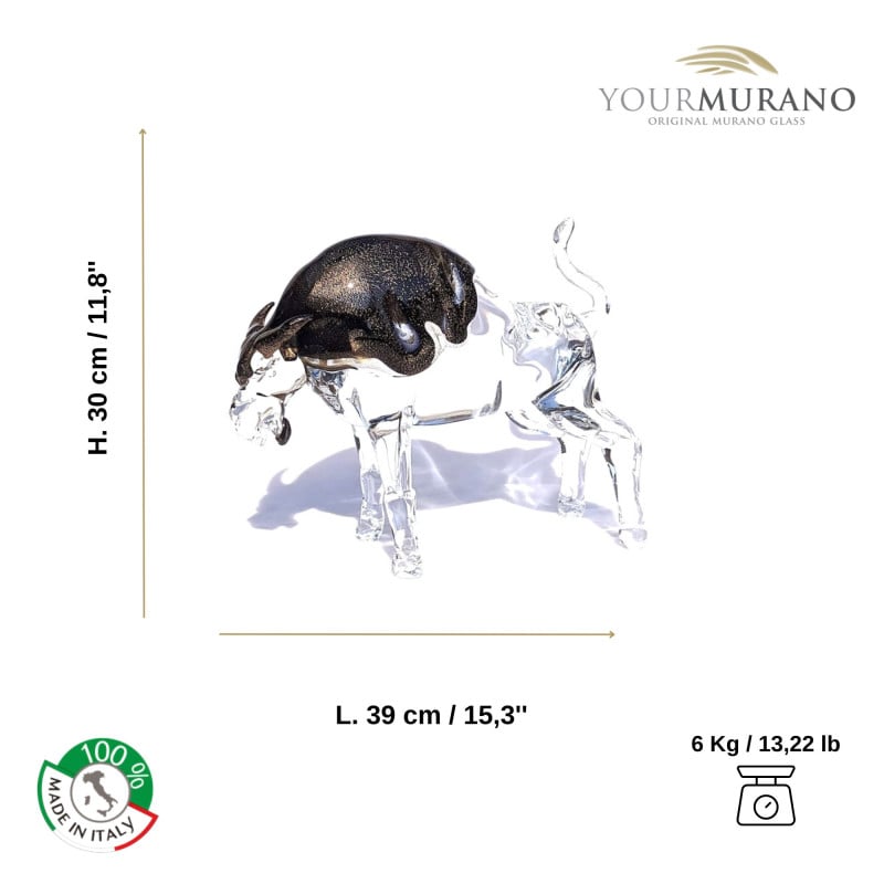 buffalo sculpture dimensions