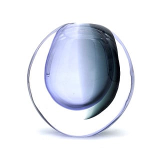 Murano Glass Purple Vase