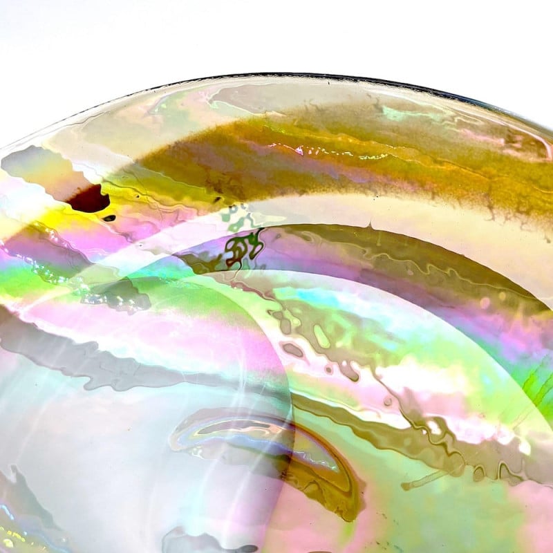 luxury home decor glass centerpiece