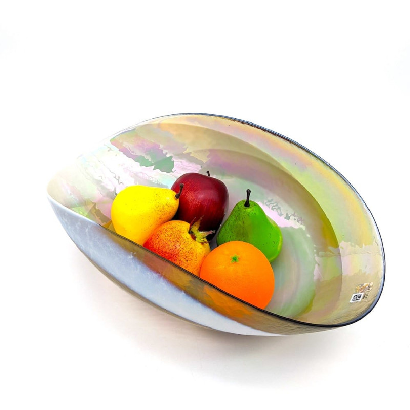 fruit plate centerpiece Murano glass